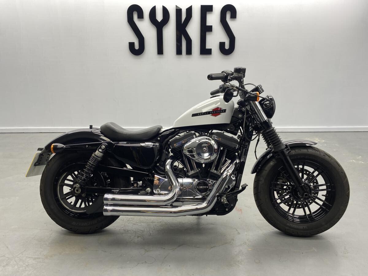 2018 Harley-Davidson XL1200XS Sportster Forty-Eight Special in White