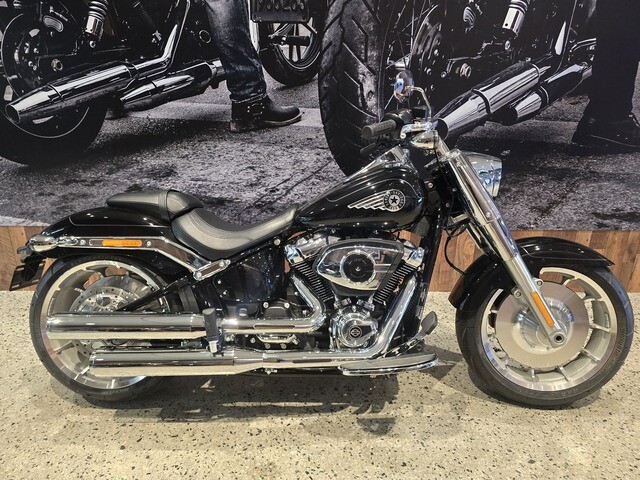 MY25 Harley-Davidson Softail Fat Boy S 117 w/ABS (FLFB) Vivid Black $33,990!