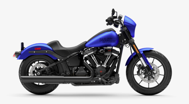 MY26 Harley-Davidson Softail Low Rider S 117 w/ABS (FXLRS) AURORA BLUE DENIM