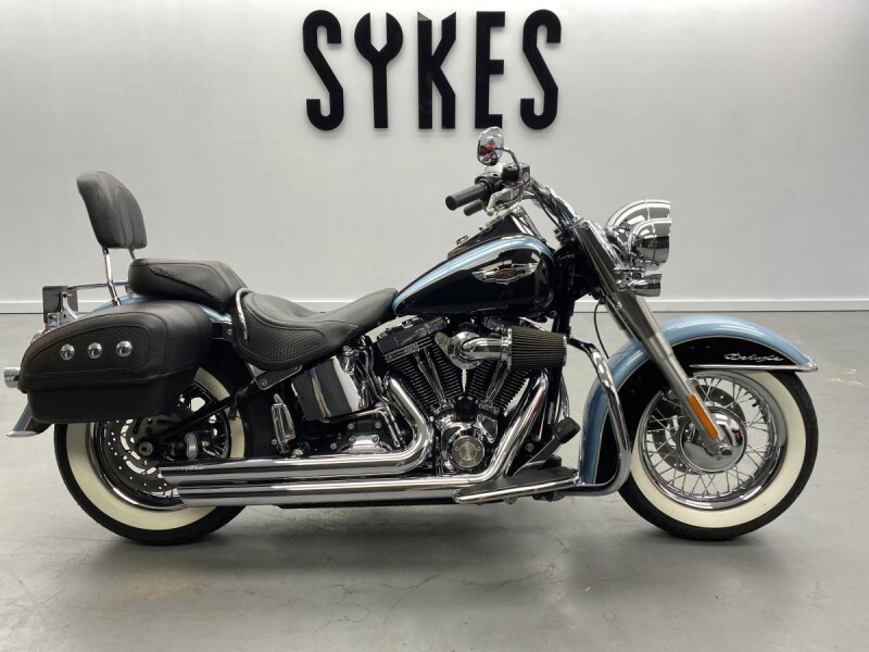 2008 Harley-Davidson FLSTN Softail Deluxe in Suede and Black, 1800cc