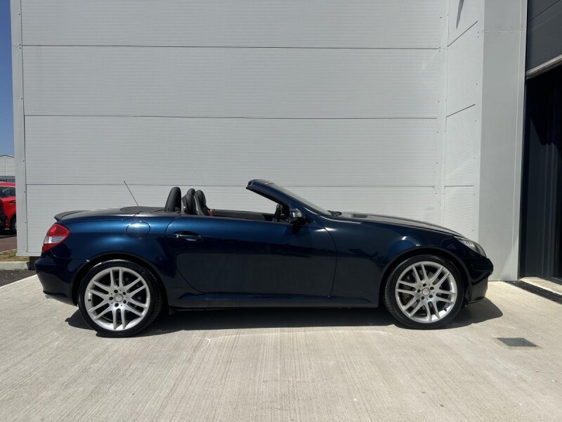  2008 Mercedes-Benz SLK 280 V6 3.0L in Benitonite Blue Metallic
