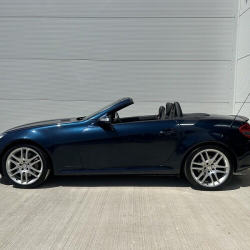  2008 Mercedes-Benz SLK 280 V6 3.0L in Benitonite Blue Metallic thumb 2