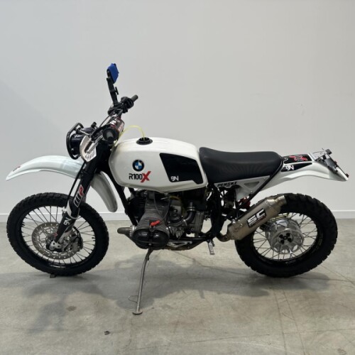 1996 BMW R80 'R100X' White thumb 1