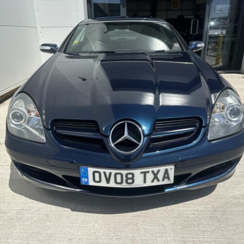  2008 Mercedes-Benz SLK 280 V6 3.0L in Benitonite Blue Metallic thumb 0