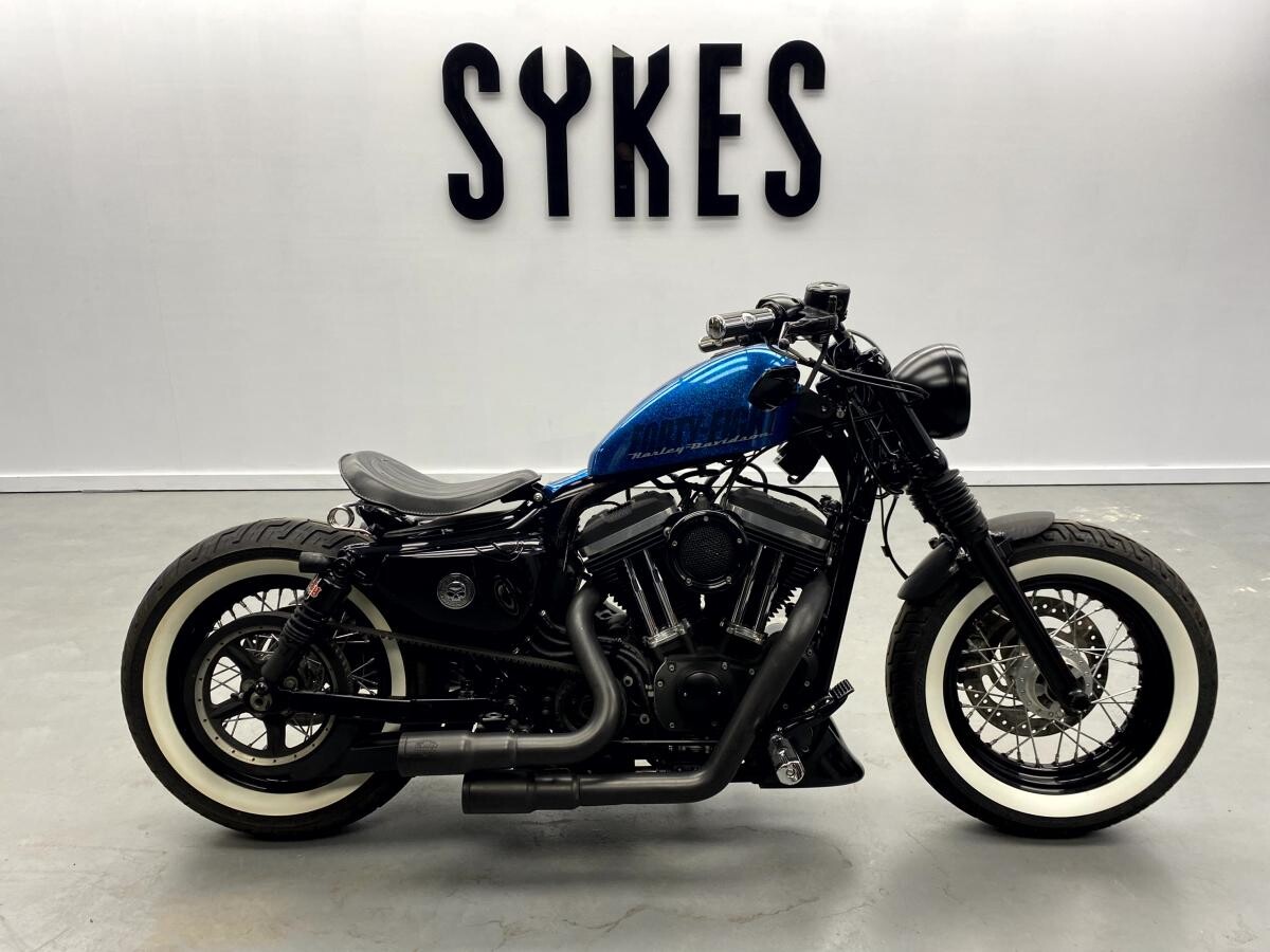2015 Harley-Davidson XL1200X Sportster Forty Eight in Cancun Blue Flake