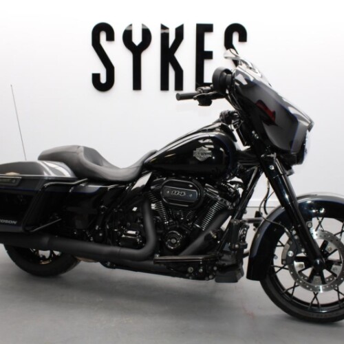 2021 Harley-Davidson FLHXS Touring Street Glide 114 in Gauntlet Grey and Black thumb 2