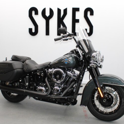 NEW 2025 Harley-Davidson FLHC Softail Heritage 117 in Iron Horse Metallic thumb 2