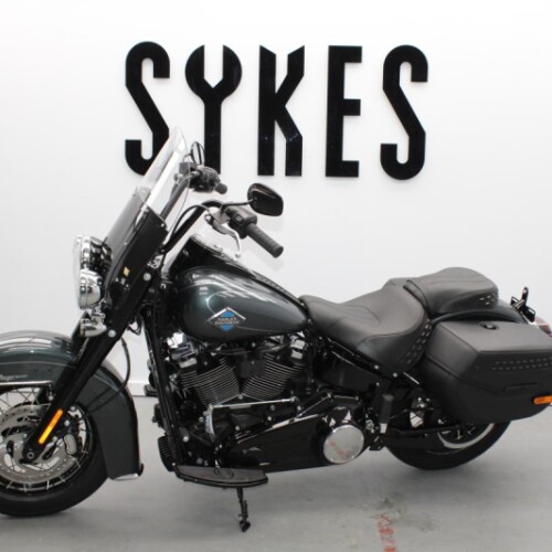NEW 2025 Harley-Davidson FLHC Softail Heritage 117 in Iron Horse Metallic thumb 0