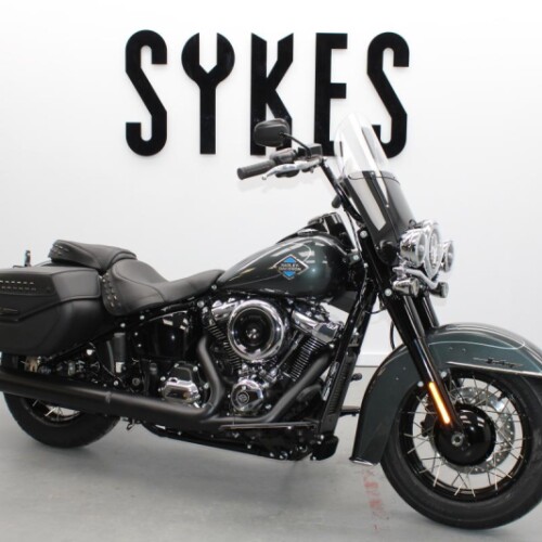 NEW 2025 Harley-Davidson FLHC Softail Heritage 117 in Iron Horse Metallic thumb 1