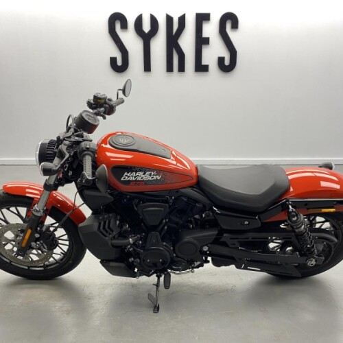 NEW 2026 Harley-Davidson RH975 Nightster in Blood Orange Custom thumb 1