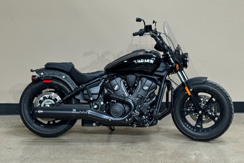 2025 Indian Motorcycle Scout® Sixty Bobber Black Metallic