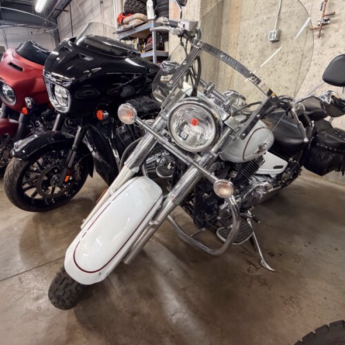 2006 Yamaha XVS65AVL White thumb 3