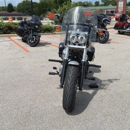 2010 Harley-Davidson® Fat Bob® Brilliant Silver Denim thumb 2