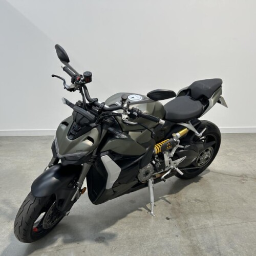 Ducati Streetfighter V2, 2023 Model, 2900 miles, Storm Green Livery thumb 1