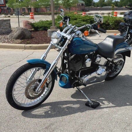 2002 Harley-Davidson® Softail Deuce Luxury Teal thumb 1