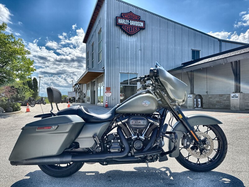 2021 Harley-Davidson® Street Glide® Special Deadwood Green Denim
