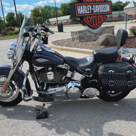 2012 Harley-Davidson® Heritage Softail® Classic Big Blue Pearl thumb 0