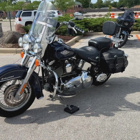 2012 Harley-Davidson® Heritage Softail® Classic Big Blue Pearl thumb 1