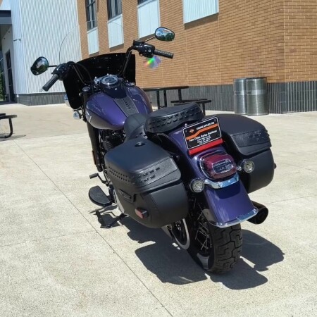 2026 Harley-Davidson® Heritage Classic Purple Abyss - Black w/Cast Wheels thumb 0