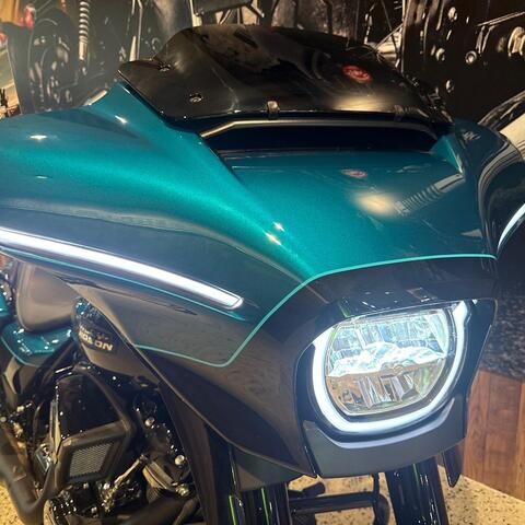 MY26 Harley-Davidson® Street Glide 117 w/ABS (FLHX) Teal Thunder / Vivid Black thumb 2