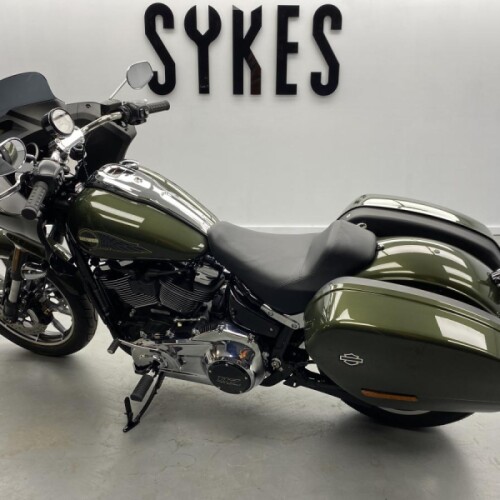 NEW 2026 Harley-Davidson FXLRST Softail Low Rider ST in Olive Steel thumb 0