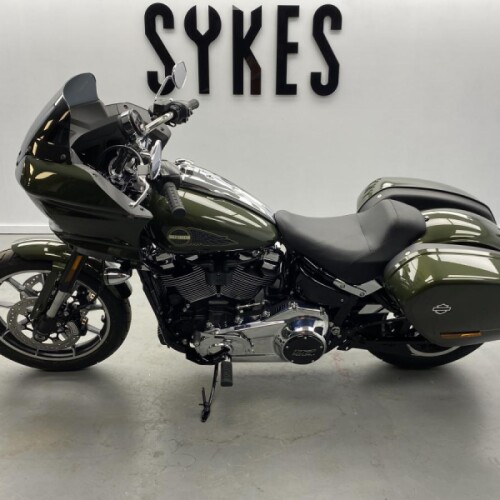 NEW 2026 Harley-Davidson FXLRST Softail Low Rider ST in Olive Steel thumb 1