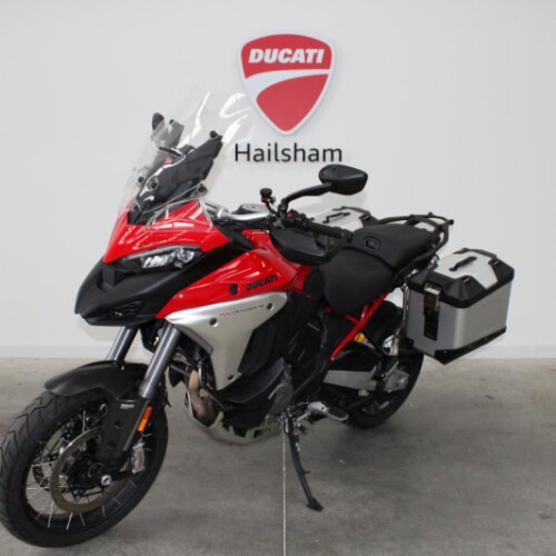 Ducati Multistrada V4 Rally, EX Demo 2025 Model, Travel and Adventure trim thumb 1