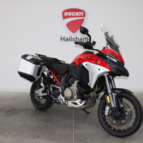 Ducati Multistrada V4 Rally, EX Demo 2025 Model, Travel and Adventure trim thumb 0