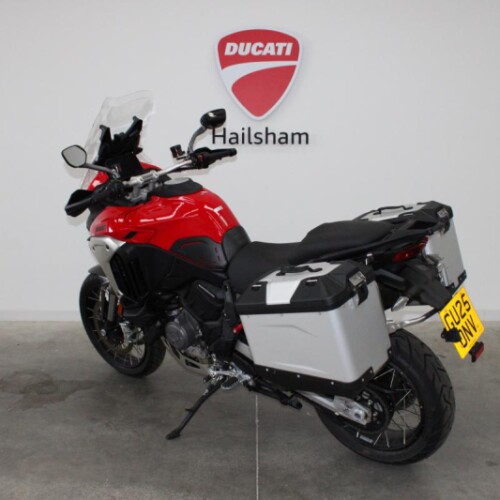Ducati Multistrada V4 Rally, EX Demo 2025 Model, Travel and Adventure trim thumb 2
