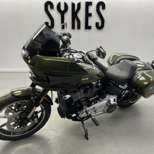 NEW 2026 Harley-Davidson FXLRST Softail Low Rider ST in Olive Steel thumb 2