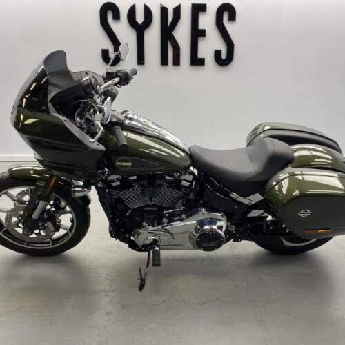 NEW 2026 Harley-Davidson FXLRST Softail Low Rider ST in Olive Steel thumb 1