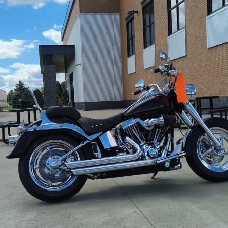 2008 Harley-Davidson® Fat Boy® Candy Red Sunglo thumb 2