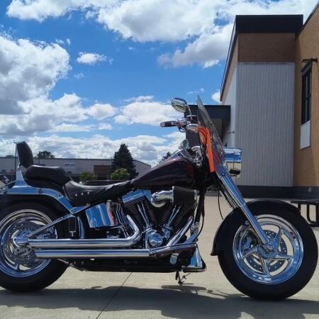 2008 Harley-Davidson® Fat Boy® Candy Red Sunglo thumb 1