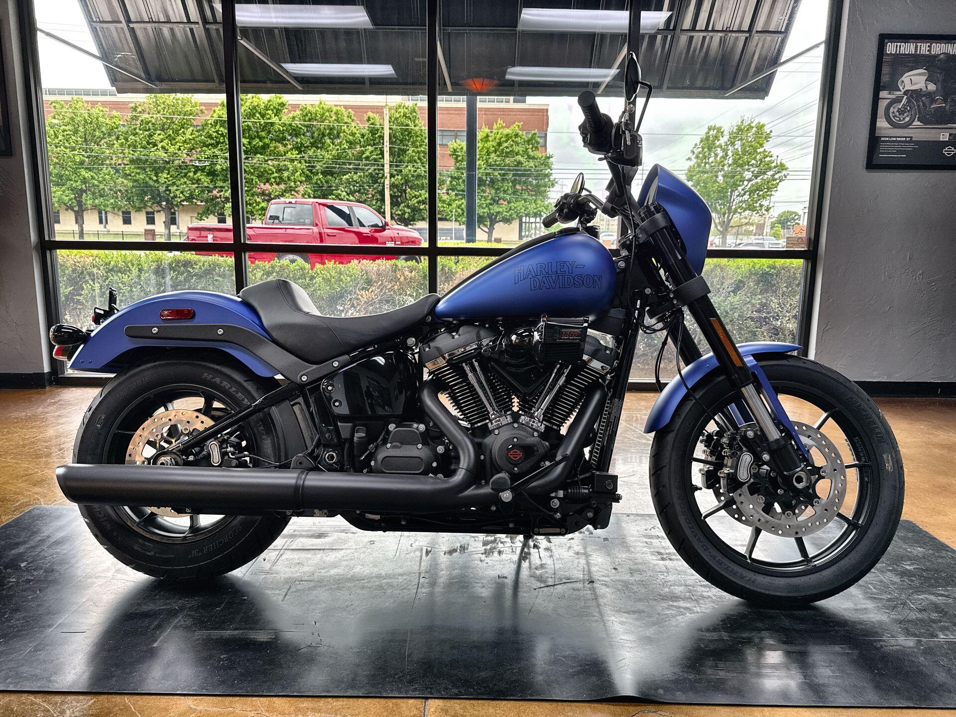 2026 Harley-Davidson® Low Rider® S Aurora Blue Denim Black Trim