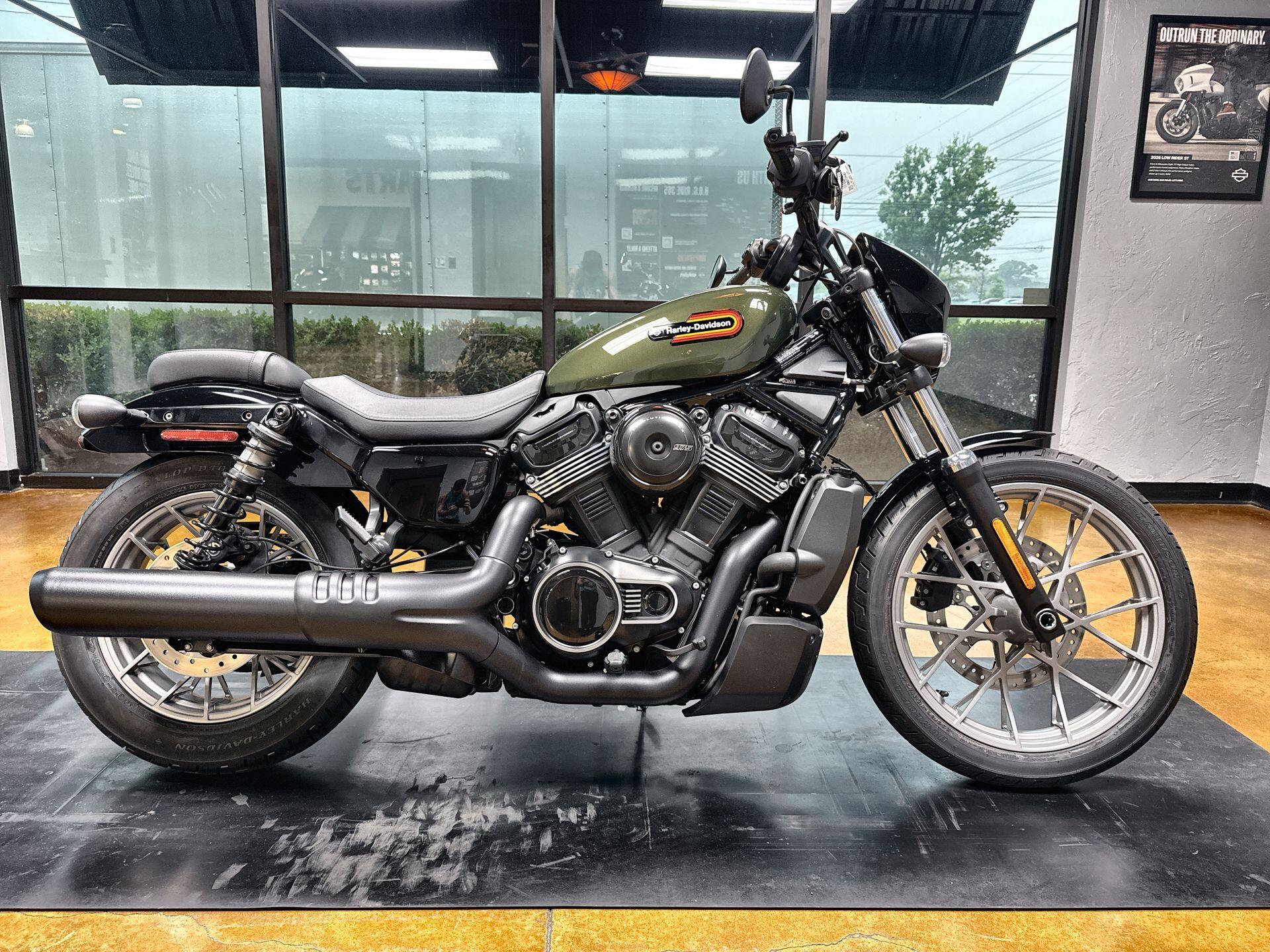 2026 Harley-Davidson® Nightster® Special Olive Steel Metallic Black Trim