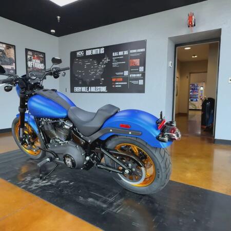2026 Harley-Davidson® Low Rider® S Aurora Blue Denim - Black thumb 3