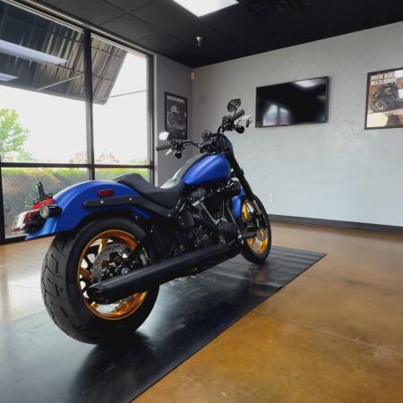 2026 Harley-Davidson® Low Rider® S Aurora Blue Denim - Black thumb 1