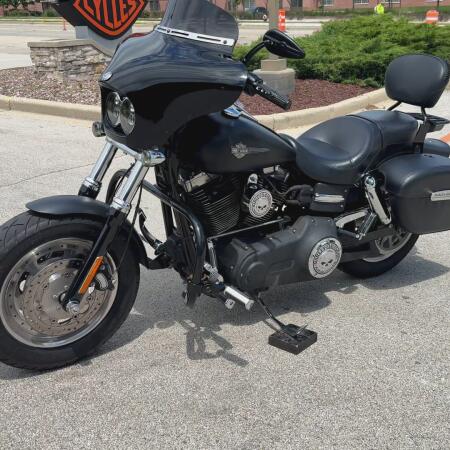 2011 Harley-Davidson® Fat Bob® Black Denim thumb 1
