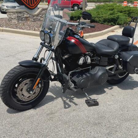 2016 Harley-Davidson® Fat Bob® Black Denim thumb 1