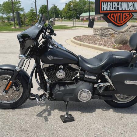 2011 Harley-Davidson® Fat Bob® Black Denim thumb 0