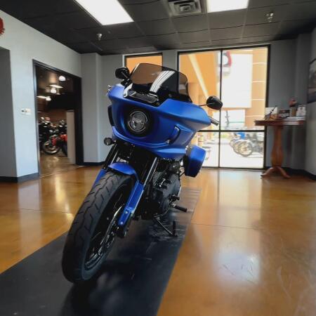 2026 Harley-Davidson® Low Rider® ST Aurora Blue Denim Black Trim thumb 3