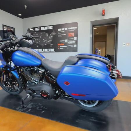 2026 Harley-Davidson® Low Rider® ST Aurora Blue Denim Black Trim thumb 1