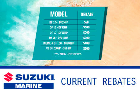 Suzuki Marine Current Rebates