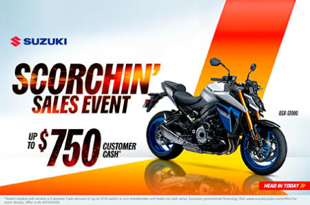 SCORCHIN' SALES EVENT