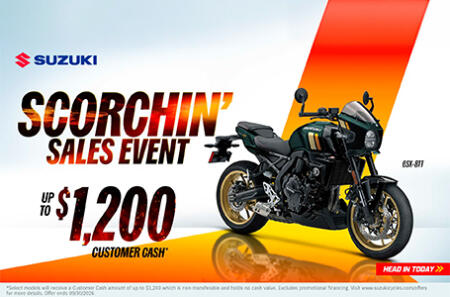 SCORCHIN' SALES EVENT