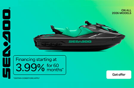 Financing starting at 3.99% for 60 months on all 2026 models