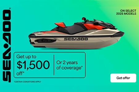 Get up to $1,500 off or 2 years of coverage on select 2025 models