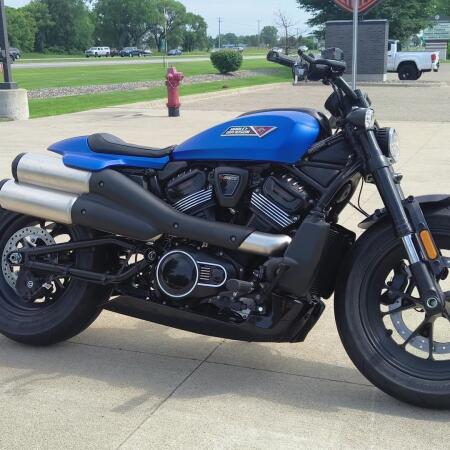 2026 Harley-Davidson® Sportster® S Aurora Blue Denim Black Trim thumb 2