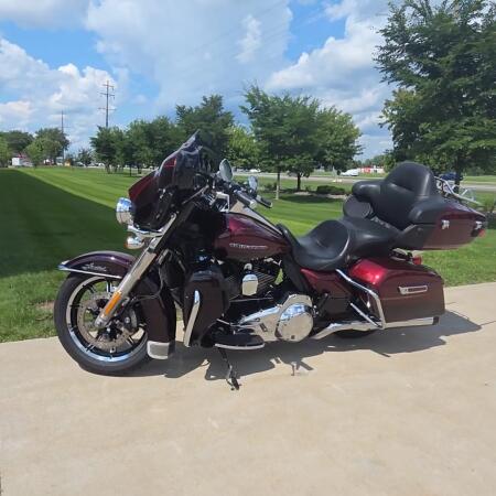 2015 Harley-Davidson® Ultra Limited Low Two-Tone Mysterious Red Sunglo/Blackened Cayenne Sunglo thumb 1