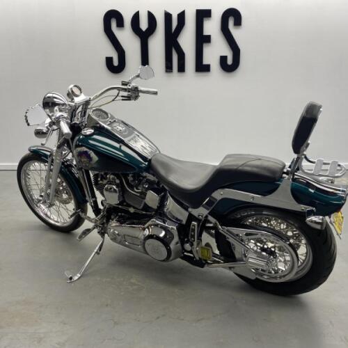 2000 Harley-Davidson FLSTSCI Softail Springer in Custom Joker Paint thumb 0